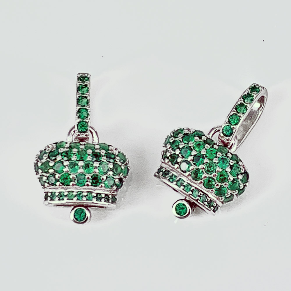 Healifty 30 Pezzi Campanelle in Ferro Argento Vintage per